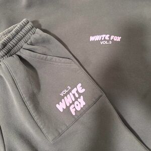 White fox Sweat Set
